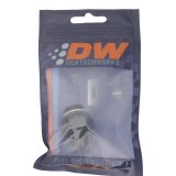 DeatschWerks 8AN ORB Male to M18 X 1.5 Metric Male (Incl O-Ring and Washer) - Anodized Matte Black thumbnail 4