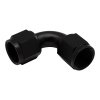 DeatschWerks 10AN Flare Female Swivel 90-Degree to 10AN Flare Female Swivel - Anodized Matte Black thumbnail 7
