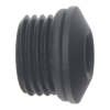 DeatschWerks 6AN ORB Male Plug Low Profile Internal Allen/Hex (Incl O-Ring) - Anodized Matte Black thumbnail 6