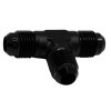DeatschWerks 6AN Male Flare to 6AN Male Flare to 6AN Male Flare Tee Fitting - Anodized Matte Black thumbnail 7
