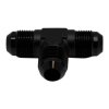 DeatschWerks 8AN Male Flare to 8AN Male Flare to 8AN Male Flare Tee Fitting - Anodized Matte Black thumbnail 5