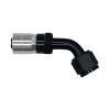 DeatschWerks 8 AN Female Flare Swivel 60-Degree Hose Crimping Style End CPE - Anodized Matte Black thumbnail 3