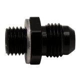DeatschWerks 6AN Male Flare to M12 X 1.5 Male Metric Adapter (Incl Washer) - Anodized Matte Black thumbnail 3