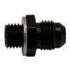 DeatschWerks 6AN Male Flare to M12 X 1.5 Male Metric Adapter (Incl Washer) - Anodized Matte Black thumbnail 7