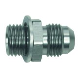 DeatschWerks 6AN Male Flare to M14 X 1.5 Male Metric Adapter (Incl Washer) - Anodized Matte Black thumbnail 7