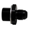 DeatschWerks 6AN Male Flare to M18 X 1.5 Male Metric Adapter (Incl Washer) - Anodized Matte Black thumbnail 7