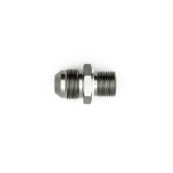 DeatschWerks 8AN Male Flare to M16 X 1.5 Male Metric Adapter (Incl Washer) - Anodized Matte Black thumbnail 3