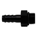 DeatschWerks 6AN ORB Male to 5/16in Male Triple Barb Fitting (Incl O-Ring) - Anodized Matte Black thumbnail 2