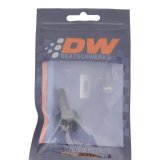 DeatschWerks 6AN ORB Male to 5/16in Male Triple Barb Fitting (Incl O-Ring) - Anodized Matte Black thumbnail 5