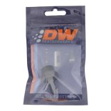 DeatschWerks 8AN ORB Male to 5/16in Male Triple Barb Fitting (Incl O-Ring) - Anodized Matte Black thumbnail 4