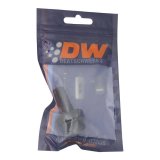 DeatschWerks 10AN ORB Male to 1/2in Male Triple Barb Fitting (Incl O-Ring) - Anodized Matte Black thumbnail 4