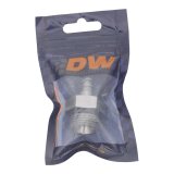 DeatschWerks 8AN ORB Male to 5/16in Male Triple Barb Fitting (Incl O-Ring) - Anodized DW Titanium thumbnail 4