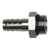 DeatschWerks 10AN ORB Male to 1/2in Male Triple Barb Fitting (Incl O-Ring) - Anodized DW Titanium thumbnail 3