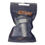 DeatschWerks 10AN ORB Male to 1/2in Male Triple Barb Fitting (Incl O-Ring) - Anodized DW Titanium thumbnail 5