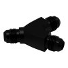 DeatschWerks 6AN Male Flare to 6AN Male Flare to 6AN Male Flare Y Fitting - Anodized Matte Black thumbnail 7