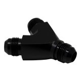 DeatschWerks 8AN Male Flare to 8AN Male Flare to 8AN Male Flare Y Fitting - Anodized Matte Black thumbnail 3