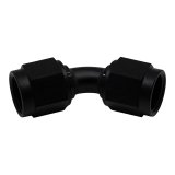 DeatschWerks 6AN Flare Female Swivel 45-Degree to 6AN Flare Female Swivel - Anodized Matte Black thumbnail 3