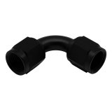 DeatschWerks 6AN Flare Female Swivel 90-Degree to 6AN Flare Female Swivel - Anodized Matte Black thumbnail 3
