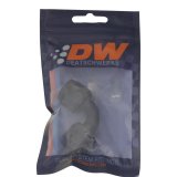 DeatschWerks 8AN Flare Female Swivel 90-Degree to 8AN Flare Female Swivel - Anodized Matte Black thumbnail 4