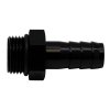 DeatschWerks 8AN ORB Male to 1/2in Male Triple Barb Fitting (Incl O-Ring) - Anodized Matte Black thumbnail 7