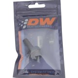 DeatschWerks 8AN ORB Male to 3/8in Male Triple Barb Fitting (Incl O-Ring) - Anodized Matte Black thumbnail 5