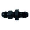 DeatschWerks 6AN Male Flare to 6AN Male Flare Bulkhead Adapter (Incl Nut) - Anodized Matte Black thumbnail 6