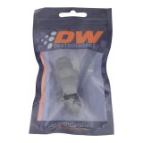 DeatschWerks 8AN Male Flare to 8AN Male Flare Bulkhead Adapter (Incl Nut) - Anodized Matte Black thumbnail 4