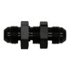 DeatschWerks 8AN Male Flare to 8AN Male Flare Bulkhead Adapter (Incl Nut) - Anodized Matte Black thumbnail 6