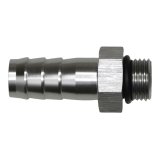 DeatschWerks 6AN ORB Male to 1/2in Male Triple Barb Fitting (Incl O-Ring) - Anodized DW Titanium thumbnail 3