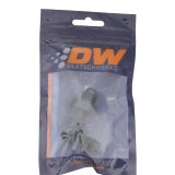DeatschWerks 6AN Male Flare to 6AN Male Flare Bulkhead Adapter 90-Degree - Anodized Matte Black thumbnail 5