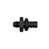 DeatschWerks 6AN Male Flare to 1/2in Ford Male EFI Quick Connect Adapter - Anodized Matte Black thumbnail 3