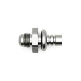 DeatschWerks 8AN Male Flare to 1/2in Ford Male EFI Quick Connect Adapter - Anodized Matte Black thumbnail 2