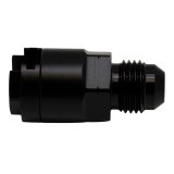 DeatschWerks 6AN Male Flare to 5/16in Female EFI Quick Connect Adapter - Anodized Matte Black thumbnail 3