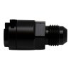 DeatschWerks 6AN Male Flare to 5/16in Female EFI Quick Connect Adapter - Anodized Matte Black thumbnail 7