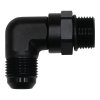 DeatschWerks 10AN ORB Male Swivel to 10AN Male Flare 90-Degree Fitting - Anodized Matte Black thumbnail 6