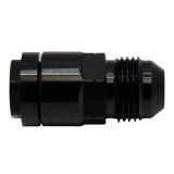 DeatschWerks 8AN Male Flare to 3/8in Female EFI Quick Connect Adapter - Anodized DW Titanium thumbnail 1