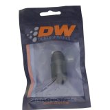 DeatschWerks 8AN Male Flare to 3/8in Female EFI Quick Connect Adapter - Anodized DW Titanium thumbnail 3
