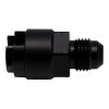 DeatschWerks 6AN Male Flare to 1/4in Female EFI Quick Connect Adapter - Anodized Matte Black thumbnail 7