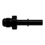 DeatschWerks 6AN Male Flare to 5/16in Male EFI Quick Connect Adapter - Anodized Matte Black thumbnail 1