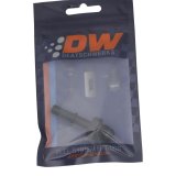 DeatschWerks 6AN Male Flare to 5/16in Male EFI Quick Connect Adapter - Anodized Matte Black thumbnail 5
