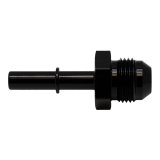 DeatschWerks 8AN Male Flare to 5/16in Male EFI Quick Connect Adapter - Anodized Matte Black thumbnail 1