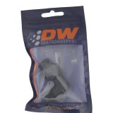 DeatschWerks 8AN ORB Male Swivel to 8AN Male Flare 90-Degree Fitting - Anodized Matte Black thumbnail 4
