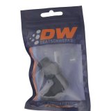 DeatschWerks 8AN ORB Male Swivel to 8AN Male Flare 90-Degree Fitting - Anodized Matte Black thumbnail 5