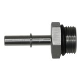 DeatschWerks 10AN ORB Male to 5/16in Male EFI Quick Connect Adapter - Anodized DW Titanium thumbnail 1
