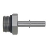 DeatschWerks 10AN ORB Male to 5/16in Male EFI Quick Connect Adapter - Anodized DW Titanium thumbnail 2