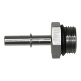DeatschWerks 10AN ORB Male to 5/16in Male EFI Quick Connect Adapter - Anodized DW Titanium thumbnail 3