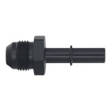 DeatschWerks 8AN Male Flare to 3/8in Male EFI Quick Connect Adapter - Anodized Matte Black thumbnail 2