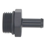 DeatschWerks 8AN ORB Male to 5/16in Male Barb Fitting (Incl O-Ring) - Anodized Matte Black thumbnail 2