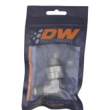 DeatschWerks 10AN ORB Male Swivel to 10AN Male Flare 90-Degree Fitting - Anodized Titanium thumbnail 4