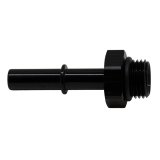 DeatschWerks 6AN ORB Male to 5/16in Male EFI Quick Connect Adapter - Anodized Matte Black thumbnail 3